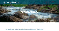 Desktop Screenshot of geopalvelu.fi