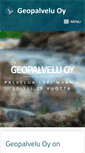 Mobile Screenshot of geopalvelu.fi